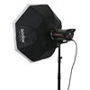 Picture of FOMITO Godox Top Octagon Softbox 37 inches Octagon Softbox Photography Light Diffuser and Modifier with Bowens Speedring Mount for Monolight Photo Studio Strobe Lighting
