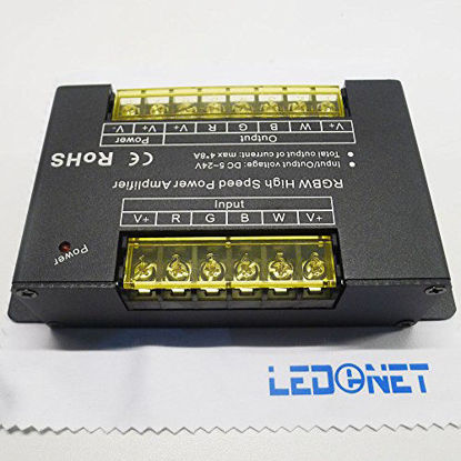 Picture of LEDENET RGBW High Speed Power Amplifier 32A Data Signal Repeater 4CH Channels For 5050 RGBW RGBWW LED Lights Strip 5V 12V 24V