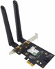 Picture of Killer Wi-Fi 6 AX1650 PCIe Addin Card - Dual Band, 2x2 Wi-Fi 6/11AX, Bluetooth 5.1, M.2/NGFF (Gig+)