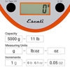 Picture of Escali Primo Lightweight Scale, Standard, Pumpkin Orange