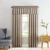 Picture of Sun Zero Barrow Energy Efficient Rod Pocket Curtain Panel, 54" x 108"-1, Stone Beige