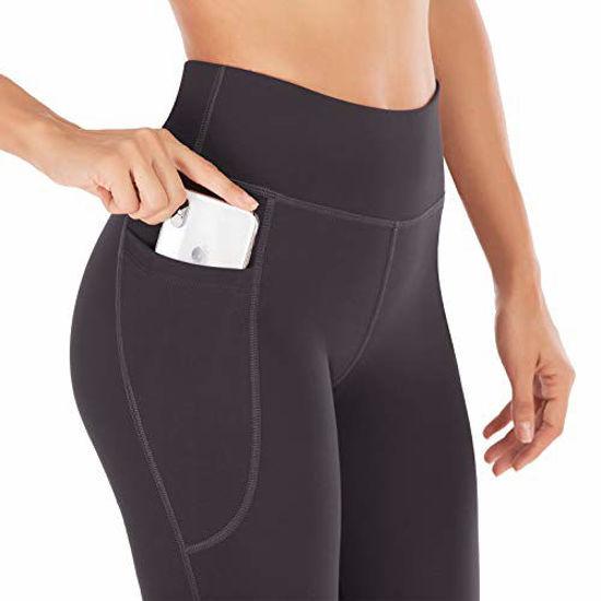 Bootcut Yoga Pants for Women with Pockets High Waisted Workout