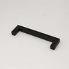 Picture of goldenwarm Black Cabinet Pull Modern Cabinet Handle 4-1/2 inch Drawer Pulls for Kitchen Cupboard Door, Bedroom Dresser Drawer, Bathroom Wardrobe Hardware,Flat Black