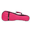 Picture of HOT SEAL Waterproof Durable Colorful Ukulele Case Bag with Storage (26in, Rose Pink)