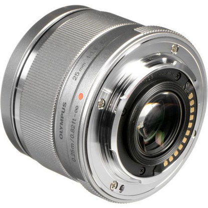 Picture of Olympus M.Zuiko Digital 25mm F1.8 Lens, for Micro Four Thirds Cameras (Silver)