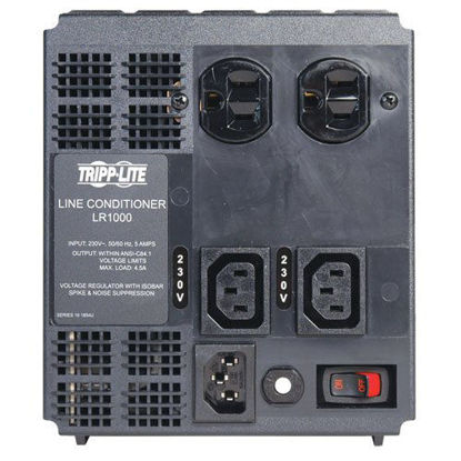 Picture of Tripp Lite LR1000 Line Conditioner 1000W AVR Surge 230V 4A 50/60Hz 2 C13; 2 5-15R