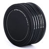 Picture of JJC Metal Lens Filter Stack Cap Filter Protective Case for 67mm Ultraviolet UV Filter Circular Polarizer CPL Filter Neutral Density ND Filter and More Filters in 67mm Thread Size,Upgraded Slim Version