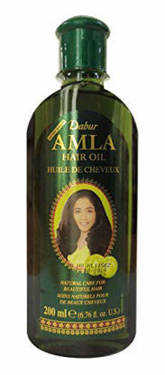 Picture of Dabur Amla Hair oil - Natural Care for Beautiful Hair, 200ml (7 oz.)