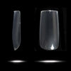 Picture of Clear Full Cover Nails - Fake Nails Square Shaped Acrylic Nails BTArtbox 500pcs False Nail Tips with Case for Nail Salons and DIY Nail Art, 10 Sizes