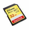 Picture of SanDisk - SDSDXVE-032G-GNCIN 32GB Extreme SDHC UHS-I Memory Card - 90MB/s, C10, U3, V30, 4K UHD, SD Card - SDSDXVE-032G-GNCIN Red