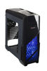 Picture of Rosewill ATX Case, Mid Tower Case with Blue LED Fan/Gaming Case for PC with Side Window Panel & 3 Fans Pre-Installed, Computer Case 2 x USB3.0 Port - Nautilus