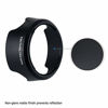 Picture of JJC EW-63C Reversible Lens Hood Sun Shade for Canon EOS Rebel T8i T7i T6i T5i SL3 SL2 90D 80D 70D 77D Camera with Kit Lens Canon EF-S 18-55mm f/3.5-5.6 is STM or Canon EF-S 18-55mm f/4-5.6 is STM