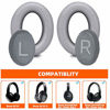 Picture of Premium Replacement Ear Pads for Bose QC35 & QC35ii Headphones Made by GEVO- Comfortable Adaptive Memory Foam and Extra Durable - Fits QuietComfort 35 & 35ii / SoundLink 1&2 AEOver-Ear (Silver)