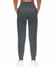 Picture of THE GYM PEOPLE Womens Joggers Pants with Pockets Athletic Leggings Tapered Lounge Pants for Workout, Yoga, Running (X-Large, Dark Grey)