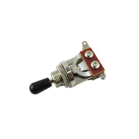 Picture of Musiclily Plastic 3 Way Pickup Selector Toggle Switch for Gibon Epiphone Les Paul Guitar Part, Black Tip