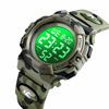 Picture of Boys Watch Digital Sports 50M Waterproof Watches Boys Children Analog Quartz Wristwatch with Alarm - Camo Green