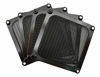 Picture of 90mm 92mm Computer Fan Filter Grills with Screws, Aluminum Frame Ultra Fine Stainelss Steel Mesh - 4 Pack (Black)