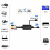 Picture of SVideo to HDMI Converter, S-Video and 3RCA CVBS Composite to Audio Video Converter Support 1080P/ 720P Compatible with PC Laptop, Xbox, PS3, DVD Players