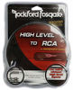 Picture of Rockford Fosgate RFI2SW High to Low Level Male RCA Converter Adaptor Pair