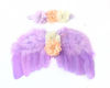 Picture of WZT 4 Sets Feather Angel Wings Rhinestone Headband Set Baby Chiffon Flower Headband Hair Accessories Newborn Photo Prop Costume