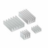 Picture of Raspberry Pi 4b Heatsink, MazerPi Raspberry Pi Heatsink Aluminum Heatsink with 3M 8810 Thermal Tape for Raspberry Pi 4 Model B - Silver (Set of 8)