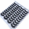 Picture of HBZGTLAD 20 pairs 3D Mink Lashes Natural False Eyelashes Dramatic Volume Fake Lashes Makeup Eyelash Extension Silk Eyelashes(F063)