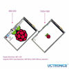 Picture of UCTRONICS 3.5 Inch Touch Screen for Raspberry Pi 4, HDMI TFT LCD Mini Display with Stylus Pen for Pi 4 B, 3 B+