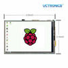 Picture of UCTRONICS 3.5 Inch Touch Screen for Raspberry Pi 4, HDMI TFT LCD Mini Display with Stylus Pen for Pi 4 B, 3 B+