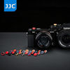 Picture of JJC Soft Camera Shutter Release Button Cap for Fuji Fujifilm X-T4 X-T3 X-T2 X-T30 X-T20 X-T10 X-Pro3 X-Pro2 X-Pro1 X100V X100F X100T X100S X-E3 X-E2S for Sony RX10 IV III II RX1RII RX1R RX1 /Black+Red