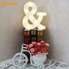 Picture of Ampersand Symbol Marquee Letter Lights Alphabet Light Up Sign for Wedding Home Party Bar Decoration &