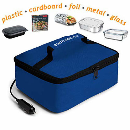 Picture of Hot Logic Food Warming Tote 12V, Lunch, Blue