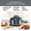 Picture of Ninja OS101 Foodi 9-in-1 Pressure Cooker and Air Fryer with Nesting Broil Rack, 5-Quart Capacity, and a Stainless Steel Finish