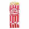 Picture of Carnival King Paper Popcorn Bags, Red/White, 1 Ounce, (Pack of 100)