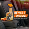 Picture of Armor All Car Leather Care Spray Bottle, Cleaner for Cars, Truck, Motorcycle, Beeswax, 16 Fl Oz, 18934