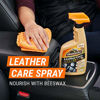 Picture of Armor All Car Leather Care Spray Bottle, Cleaner for Cars, Truck, Motorcycle, Beeswax, 16 Fl Oz, 18934