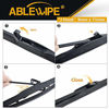 Picture of ABLEWIPE Windshield Hybird Wiper 24" + 17" Front Window Wiper Blades Model 18O13B(Set of 2)