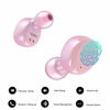 GetUSCart- TOZO T6 True Wireless Earbuds Bluetooth Headphones Touch Control  with Wireless Charging Case IPX8 Waterproof TWS Stereo Earphones in-Ear  Built-in Mic Headset Premium Deep Bass for Sport Rose Gold