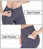 Picture of Heathyoga Workout Shorts for Women with Pockets Biker Shorts for Women High Waisted Yoga Shorts Athletic Running Shorts