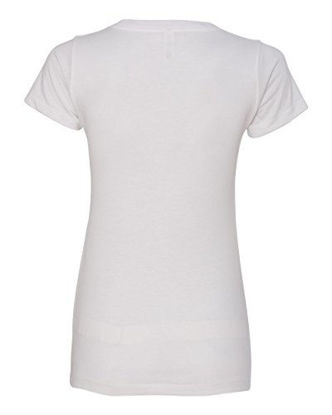 Picture of Next Level Womens Ideal V-Neck Tee (N1540) White XL