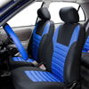 Picture of FH Group FB068BLUE102 Blue Universal Bucket Seat Cover (Premium 3D Air mesh Design Airbag Compatible)