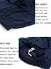 Picture of ZENGVEE Men's Sweatpant with Pockets Open Bottom Athletic Pants for Jogging, Workout, Gym, Running, Training(Navy Blue,M)