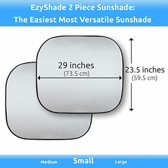 2 piece deals windshield sun shade