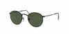 Picture of Ray-Ban unisex adult Rb3447 Round Metal Sunglasses, Black/Green, 50 mm US