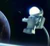 Picture of Astronaut Spaceman USB Mini LED Adjustable White Night Light for PC Computer Reading