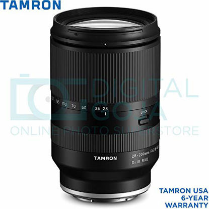 Picture of Tamron 28-200mm f/2.8-5.6 Di III RXD Lens for Sony E with Altura Photo Advanced Accessory and Travel Bundle