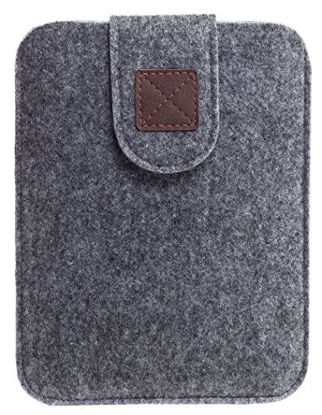 Picture of Kindle Paperwhite Sleeve - Kindle Voyage, Protective Felt Cover Case Pouch Bag for Amazon Kindle Paperwhite - Voyage (Light Grey) - Kindle Case