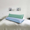 Picture of FLXXIE 1 Pack Microfiber Pillowcase, Envelope Closure, Ultra Soft and Premium Quality, 20" x 54" (Sky Blue, Body)