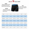 Picture of BALEAF Men's Bike Cycling Underwear Shorts 3D Padded Bicycle MTB Liner Shorts (Blue, S)