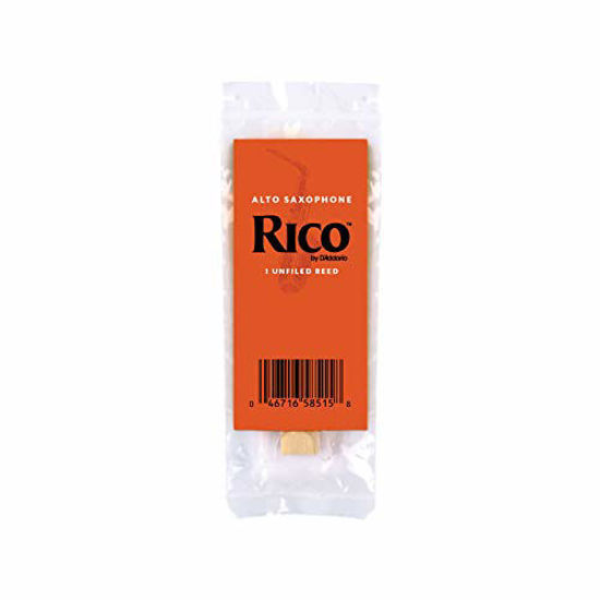 Picture of DAddario Woodwinds RJA0120-B50 Tenor Sax Reeds, Strength 2.0 (50-Pack) - Ease of Play, Affordably Priced, Unfiled Cut - Worlds Most Consistent Reed Trusted by Educators and Professional Musicians