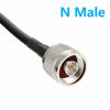 Picture of 10 ft Low-Loss Coaxial Extension Cable (50 Ohm) SMA Male to N Male Connector, GEMEK Pure Copper Coax Cables for 3G/4G/5G/LTE/ADS-B/Ham/GPS/WiFi/RF Radio to Antenna or Surge Arrester Use (Not for TV)